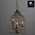 Подвесная люстра Arte Lamp Gabbia A1865SP-3BG, изображение 3