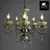 Подвесная люстра Arte Lamp Onyx Green A9592LM-5AB, изображение 4