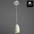 Подвесной светильник Arte Lamp Atlantis A4004SP-1WH, изображение 2