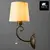 Бра Arte Lamp Carolina A9239AP-1BR, изображение 3