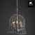 Подвесная люстра Arte Lamp Gabbia A1878SP-3WG, изображение 3