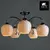 Потолочная люстра Arte Lamp Millo A9548PL-5CC, изображение 4