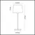 Настольная лампа Odeon Light Edis 4115/1T, изображение 2
