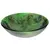 Накладная стеклянная раковина чаша (умывальник) Nova Mareno зеленая