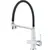 Смеситель для кухни с гибким изливом и встроенным краном под фильтр питьевой воды Gerhans K14090W-2 белый/хром