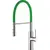Смеситель для кухни с гибким изливом с душем Ledeme L4097-5 зеленый/хром