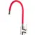 Смеситель для кухни с гибким изливом Ledeme R L74004-1 красный/нержавеющая сталь