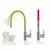 Смеситель для кухни с гибким изливом Ledeme Rainbow L4898-5 хром, изображение 4
