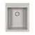 Мойка из камня Paulmark Kante 40 PM104249-GR серый кварц 41.5 х 49 см