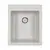 Мойка из камня Paulmark Kante 40 PM104249-WH белый кварц 41.5 х 49 см