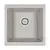 Мойка из камня Paulmark Gera 50 PM104546-GR серый кварц 44.5 х 46 см