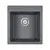 Мойка из камня Paulmark Kante 45 PM104651-DG графит кварц 46 х 51 см