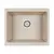 Мойка из камня Paulmark Gera 60 PM205546-BE бежевый кварц 55.5 х 46 см