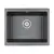 Мойка из камня Paulmark Gera 60 PM205546-DG графит кварц 55.5 х 46 см