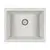 Мойка из камня Paulmark Gera 60 PM205546-WH белый кварц 55.5 х 46 см