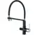 Смеситель для кухни с гибким изливом и встроенным краном под фильтр питьевой воды Gerhans K14090B-2 черный