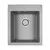 Мойка из камня Paulmark Kante 40 PM104249-GRM 42 х 49 см кварц серый металлик