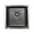 Мойка из нержавейки Paulmark Gerberg 44 UNI PM254444-GM 44 х 44 см вороненая сталь