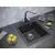 Мойка из камня Paulmark Kante 45 PM104651-BL черный кварц 46 х 51 см, изображение 3