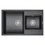 Мойка из камня Paulmark Tandem 80 PM238250-BL черный кварц 82 х 50 см