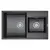 Мойка из камня Paulmark Tandem 80 PM238250-BL черный кварц 82 х 50 см