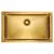 Мойка из нержавейки Paulmark Gerberg 74 Uni PM257444-BG брашированное золото 74 х 44 см