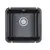 Мойка из камня Paulmark Unter 50 PM204543-BL черный кварц 46 x 44 см