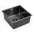Мойка из нержавейки Paulmark Lassan PM304444-GM вороненая сталь 44 х 44 см, изображение 2