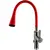Смеситель для кухни с гибким изливом с душем с душем Ledeme L74199-1 красный/хром