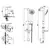 Комплект смесителей 3 в 1 Ledeme L9030 хром, изображение 2