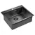Мойка из нержавейки Paulmark Kroner 59 PM215951-GM вороненая сталь 59 x 51 см, изображение 3