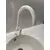Смеситель для кухни Gerhans K14084W поворотный, белая эмаль, изображение 4