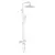 Душевая система с тропическим душем и термостатом Gappo G2491-8, Название цвета: Белый, изображение 11 Душевая система с тропическим душем и термостатом Gappo G2491-8, Название цвета: Белый, изображение 11