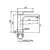Смеситель для раковины умывальника в ванну / ванную Gappo G1018, изображение 5 Смеситель для раковины умывальника в ванну / ванную Gappo G1018, изображение 5