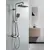 Душевая система с тропическим душем и термостатом Rose R1896T