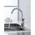 Высокий однорычажный смеситель для кухни на мойку Shevanik S5553, изображение 3