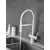 Смеситель для кухни с гибким изливом и фильтром Rose R958C, изображение 2