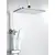 Душевая система с тропическим душем и смесителем Shevanik S9036F, изображение 7