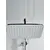 Душевая система с тропическим душем и смесителем Shevanik S8136, изображение 7