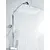 Душевая система с тропическим душем и смесителем Shevanik S8136, изображение 9