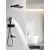 Душевая система с термостатом встраиваемый комплект Rose R1095H, изображение 3