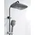 Душевая система с тропическим душем и смесителем Shevanik S4136T, изображение 13
