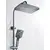 Душевая система с тропическим душем и смесителем Shevanik S6136T, изображение 8