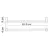 Штанга для полотенец WasserKRAFT Berkel K-6830, изображение 3