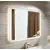 Зеркало с подсветкой Alavann Vanda Lux 90 х 80 см, изображение 2