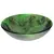Накладная стеклянная раковина чаша (умывальник) Nova Mareno зеленая, изображение 2