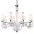 Подвесная люстра Arte Lamp Biancaneve A8110LM-8WH