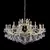 Подвесная люстра Crystal Lux Hollywood SP12+6 Gold