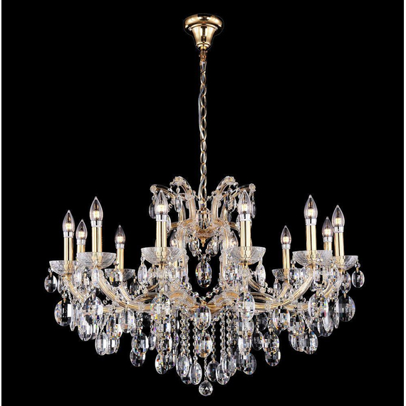 Подвесная люстра Crystal Lux Hollywood SP12 Gold