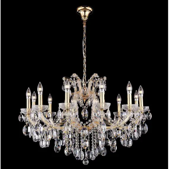 Подвесная люстра Crystal Lux Hollywood SP12 Gold